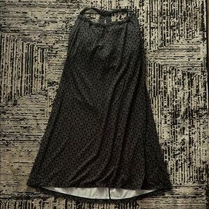 Prana Casual Black Patterned Dress